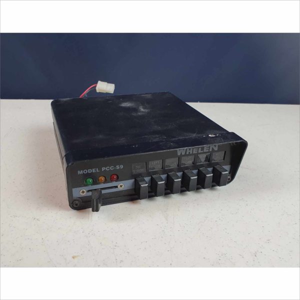 Whelen Model PCC-S9 Power Control Center Emergency Light / Siren Controller