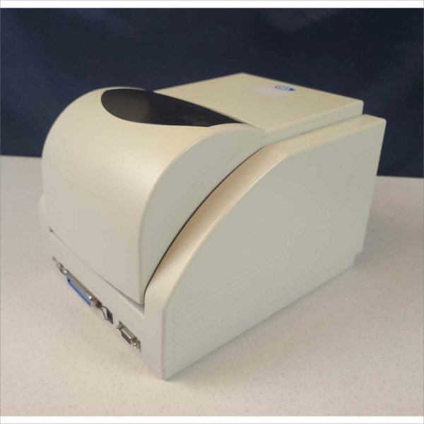 NMC UDO LP400 USB / RS Thermal Label Printer 300DPI w/ white Vinyl Tape Roll & Ribbon