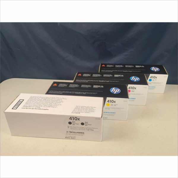 HP 410X High Yield Toner Set for HP Pro M452 MFP M477, CF410X CF411X, CF412X, CF413X