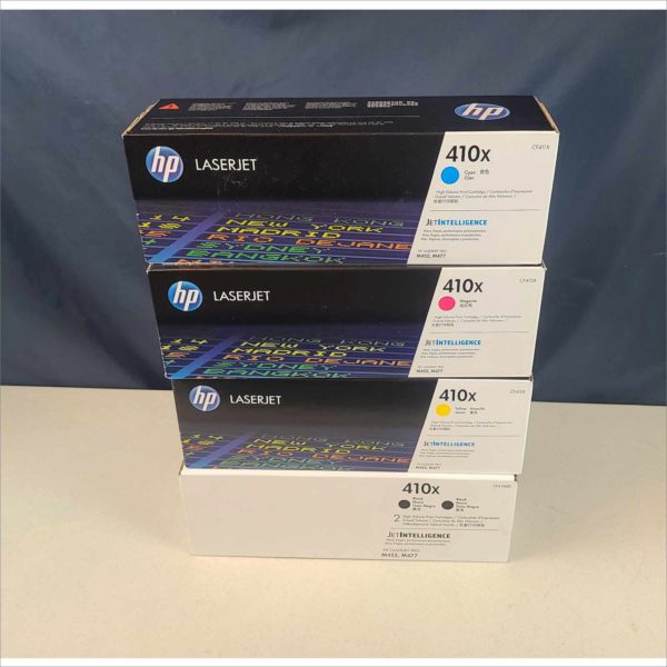 HP 410X High Yield Toner Set for HP Pro M452 MFP M477, CF410X CF411X, CF412X, CF413X