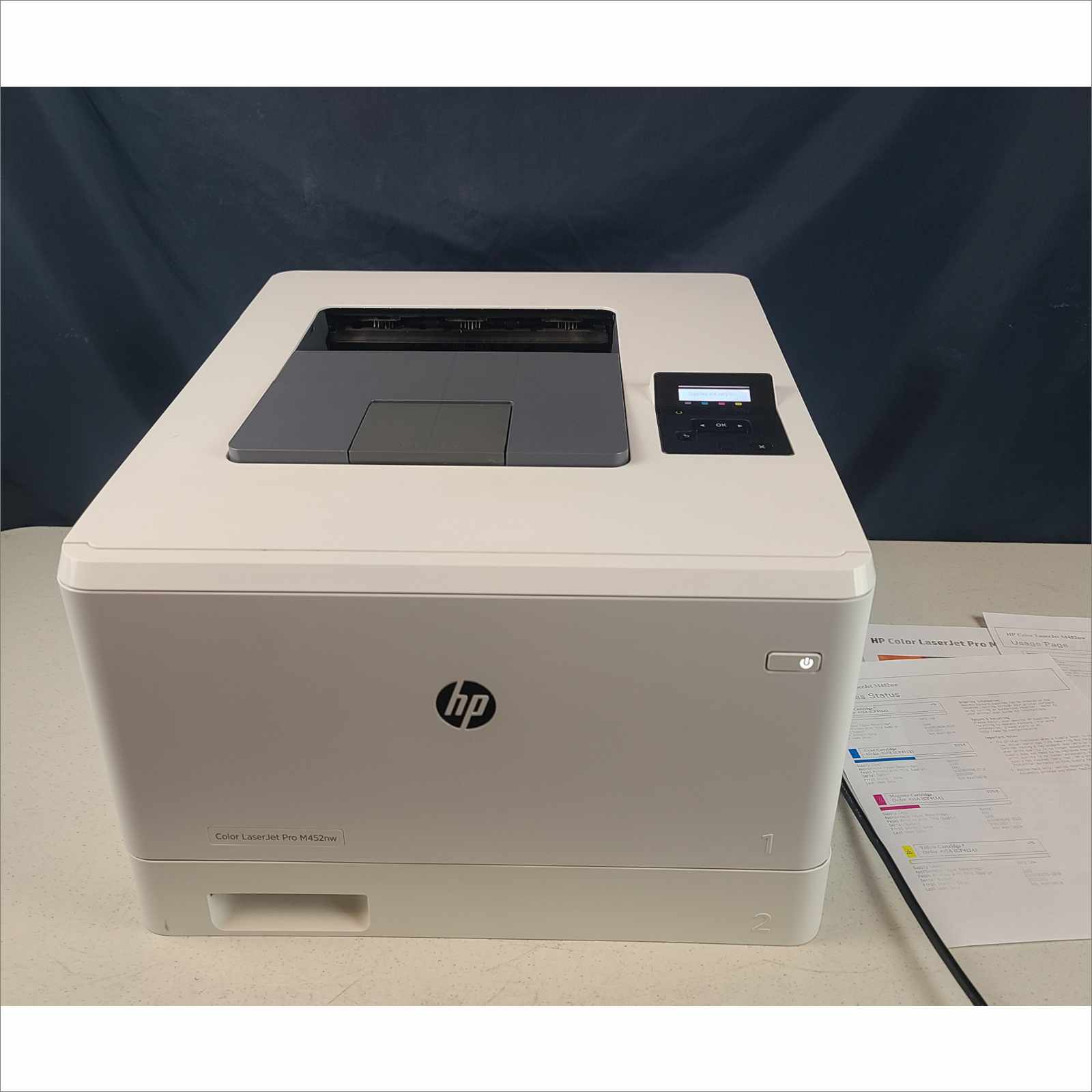 Hp color laserjet discount pro m452nw