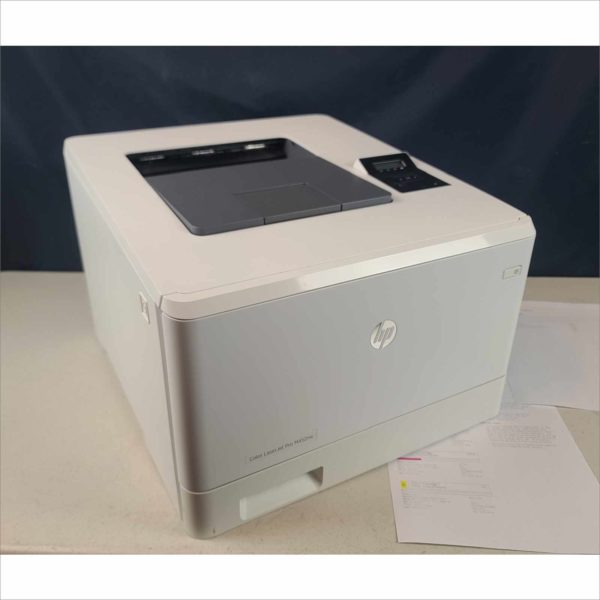 HP color LaserJet M452nw printer LOW COUNT Fast 28ppm CF388A BOISB-1407-01