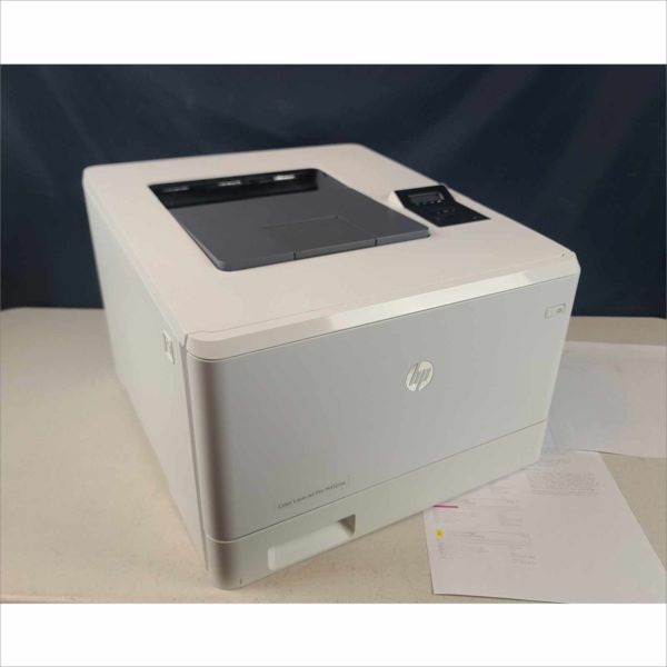 HP color LaserJet M452nw printer LOW COUNT Fast 28ppm CF388A BOISB-1407-01