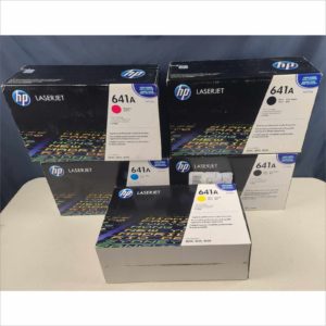 HP 641A High Yield Toner Set for HP 4600 Series MFP M477, C9720A, C9721A, C9722A, C9723A