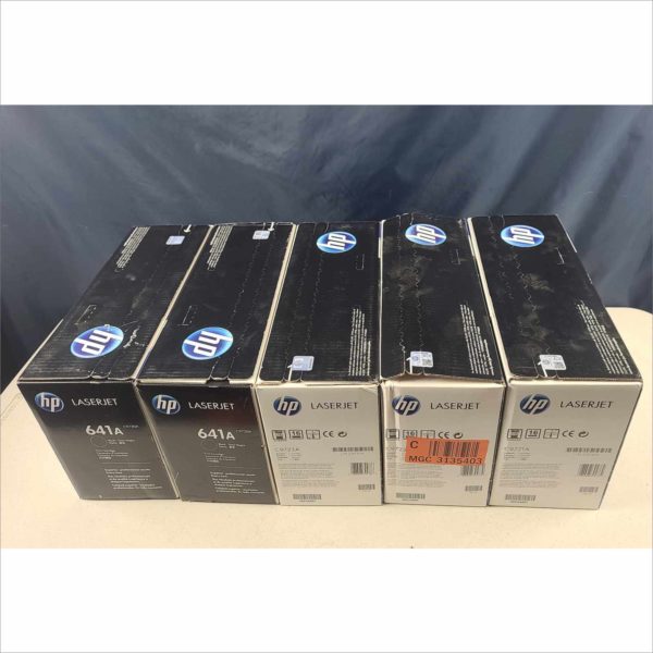 HP 641A High Yield Toner Set for HP 4600 Series MFP M477, C9720A, C9721A, C9722A, C9723A