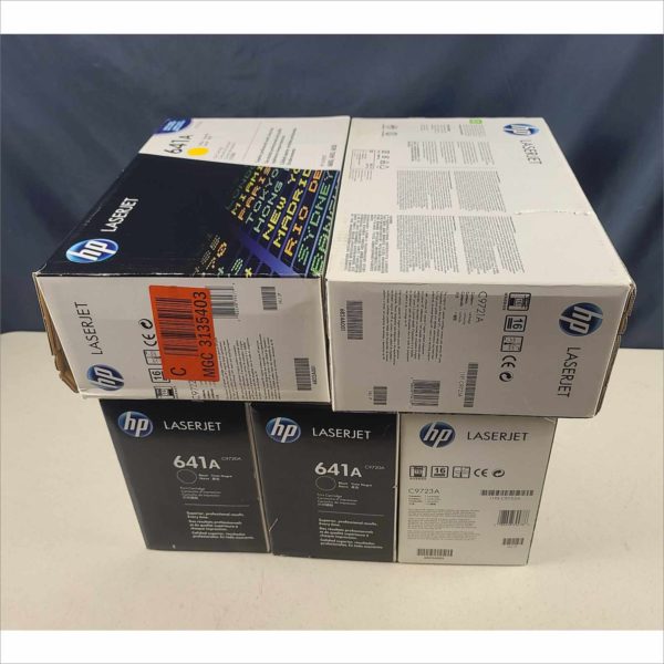 HP 641A High Yield Toner Set for HP 4600 Series MFP M477, C9720A, C9721A, C9722A, C9723A