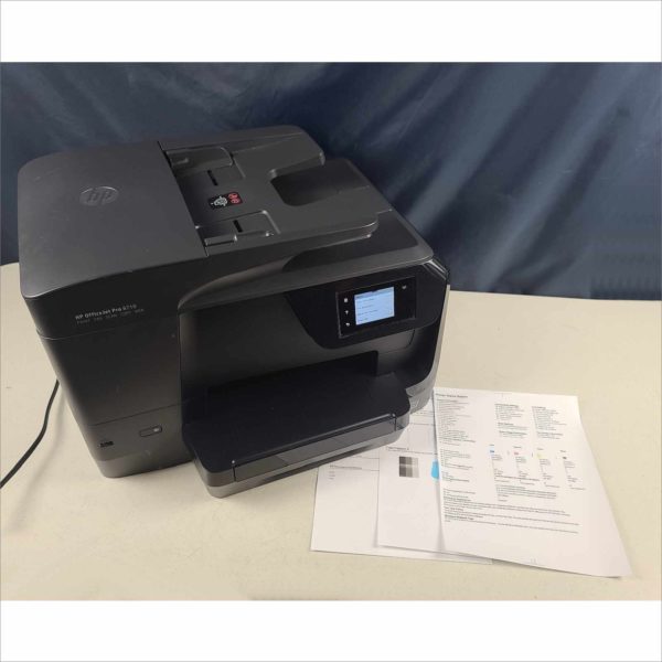 HP OfficeJet Pro 8710 All-in-One Wireless Inkjet Color Printer LOW PAGE COUNT