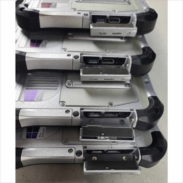 lot of 4x Panasonic FZ-G1 FZ-G1P5400VM 8GB RAM 256GB NVMe i5 6th Gen Toughpad