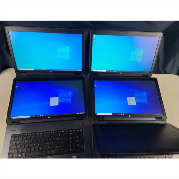 5x HP Zbook17 G2 180GB SSD 8GB Ram i5 4th gen CPU With Power Supply Grade A