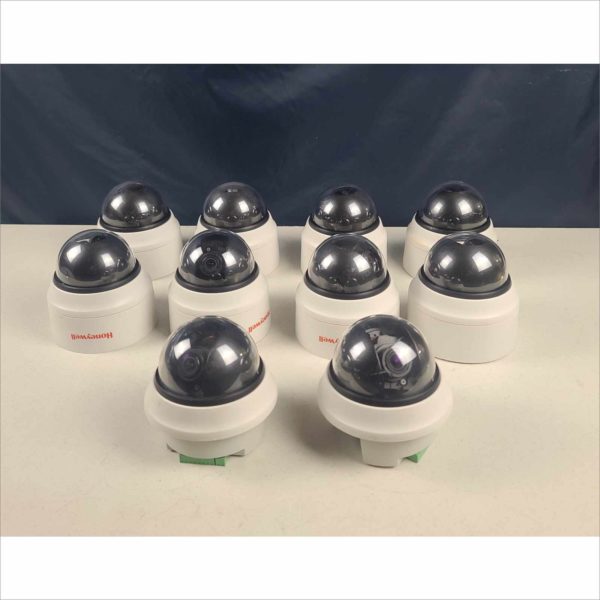 Lot of 10x Honeywell H3D2F1 1080p True Day/Night indoor IP Dome Camera PoE