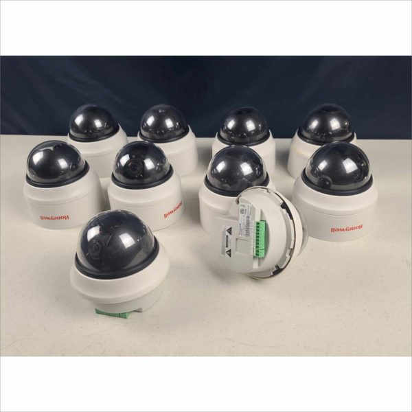 Lot of 10x Honeywell H3D2F1 1080p True Day/Night indoor IP Dome Camera PoE