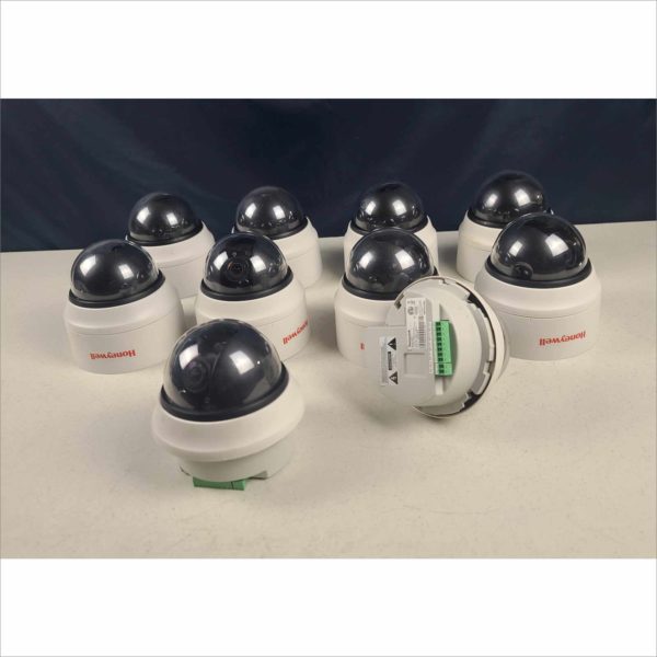 Lot of 10x Honeywell H3D2F1 1080p True Day/Night indoor IP Dome Camera PoE