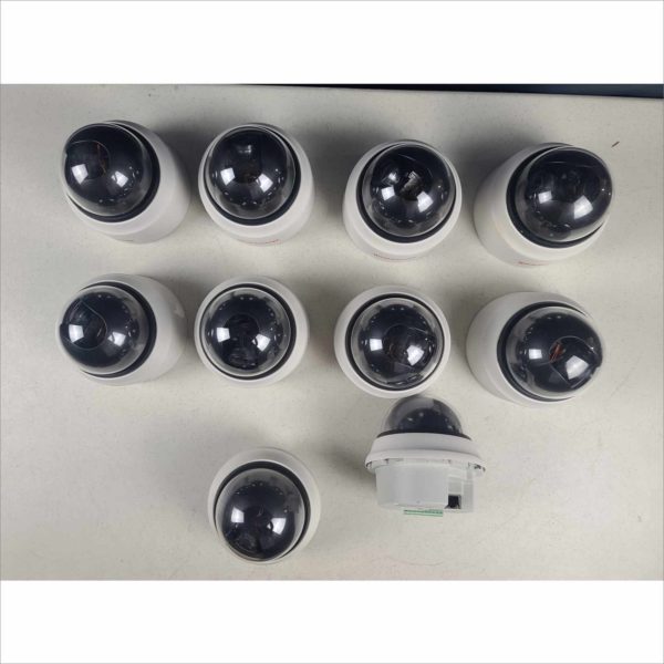 Lot of 10x Honeywell H3D2F1 1080p True Day/Night indoor IP Dome Camera PoE