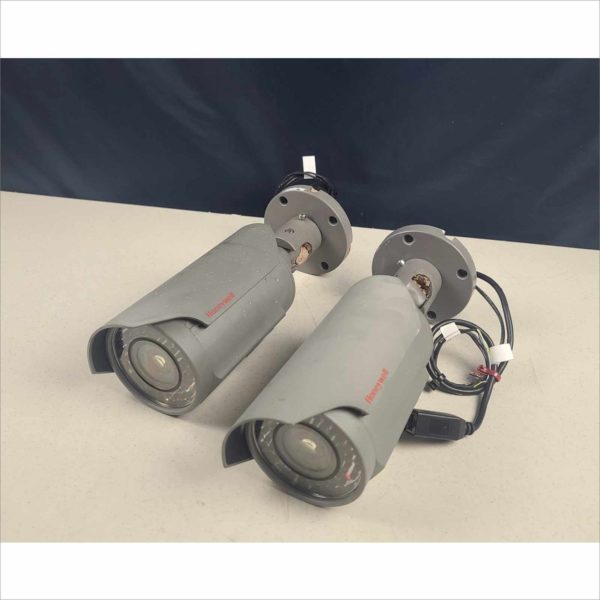 Lot 2x Honeywell HBD2FR1 Bullet IR IP Camera 1080p progressive scan ONVIF Support