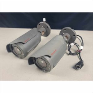 Lot 2x Honeywell HBD2FR1 Bullet IR IP Camera 1080p progressive scan ONVIF Support