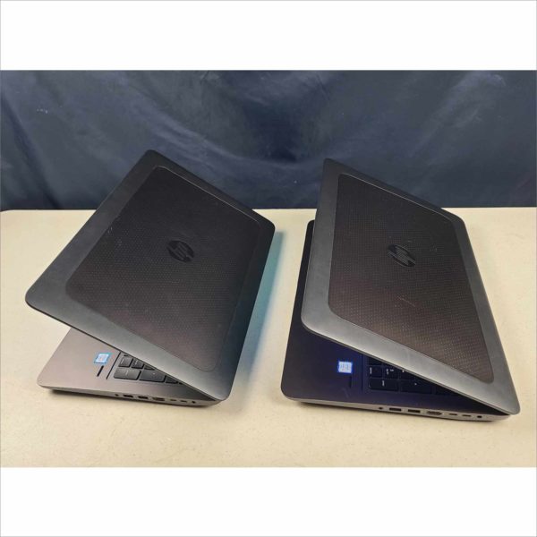 lot 2x HP zBook 15 G3 15.6" Laptop i7-6700HQ @ 2.60GHz 16GB RAM 256GB SSD Win 10