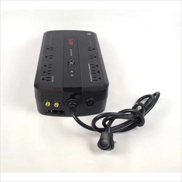 APC Black-UPS750 Battery Backup / Surge Protection 8x outlet 450watt 750VA USB PN BE750G