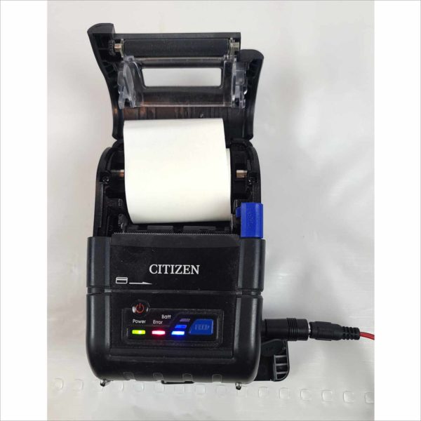 Citizen America CMP-20 Portable Barcode Mobile Portable Receipt Printer, 2" Printer Class Size, 203 DPI Resolution, Bluetooth, Black