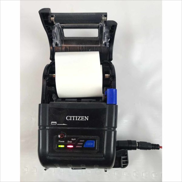 Citizen America CMP-20 Portable Barcode Mobile Portable Receipt Printer, 2" Printer Class Size, 203 DPI Resolution, Bluetooth, Black