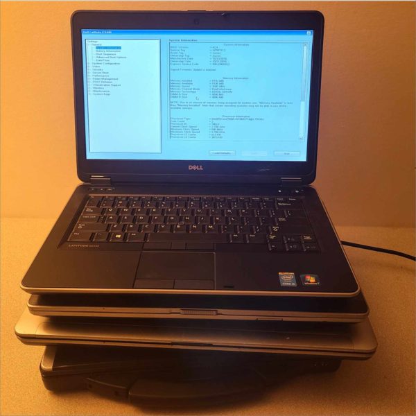 lot of 11x laptops Panasonic CF-53, CF-19, Dell Latitude 3330, E6540, E6440, E6420 Lenovo IdeaPad Z510 - Auction 5