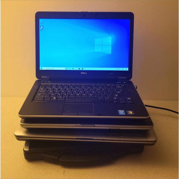 lot of 11x laptops Panasonic CF-53, CF-19, Dell Latitude 3330, E6540, E6440, E6420 Lenovo IdeaPad Z510 - Auction 5