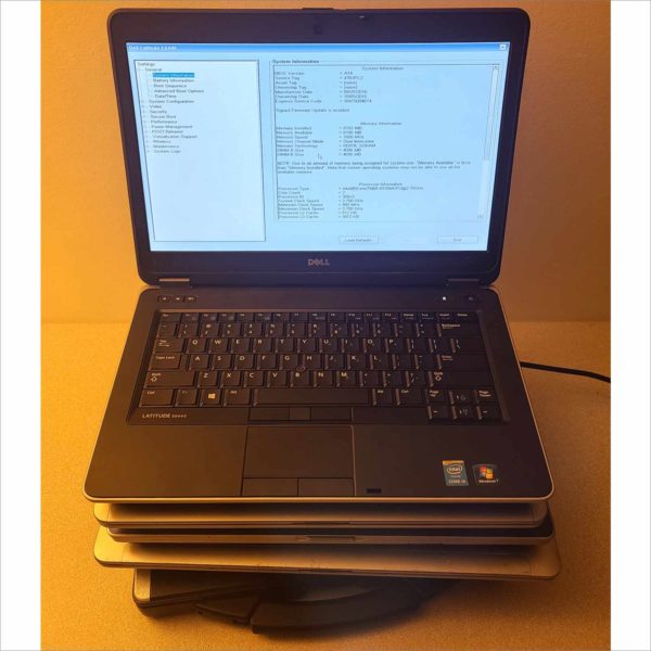 lot of 11x laptops Panasonic CF-53, CF-19, Dell Latitude 3330, E6540, E6440, E6420 Lenovo IdeaPad Z510 - Auction 5