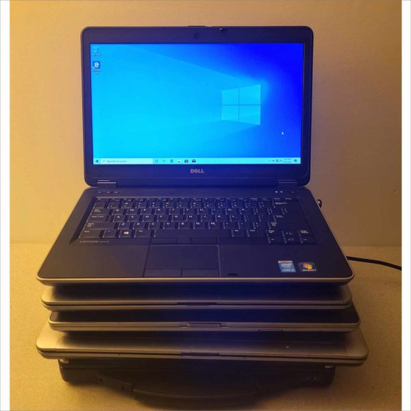 lot of 11x laptops Panasonic CF-53, CF-19, Dell Latitude 3330, E6540, E6440, E6420 Lenovo IdeaPad Z510 - Auction 5