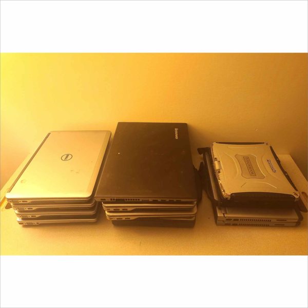 lot of 11x laptops Panasonic CF-53, CF-19, Dell Latitude 3330, E6540, E6440, E6420 Lenovo IdeaPad Z510 - Auction 5