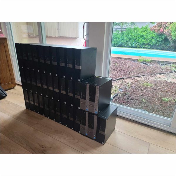 lot of 35x Dell Optiplex 3040 SFF Core I5-6500 3.20GHz 8GB Ram Business Desktop 5x Dell Optiplex 3020 i5-4590 CPU 3.3GHz - auction 9