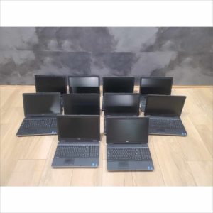 lot of 10x Dell Latitude E6540 i7-4610M CPU 3.00GHz 8GB RAM Business Laptop No HDD- Auction 6