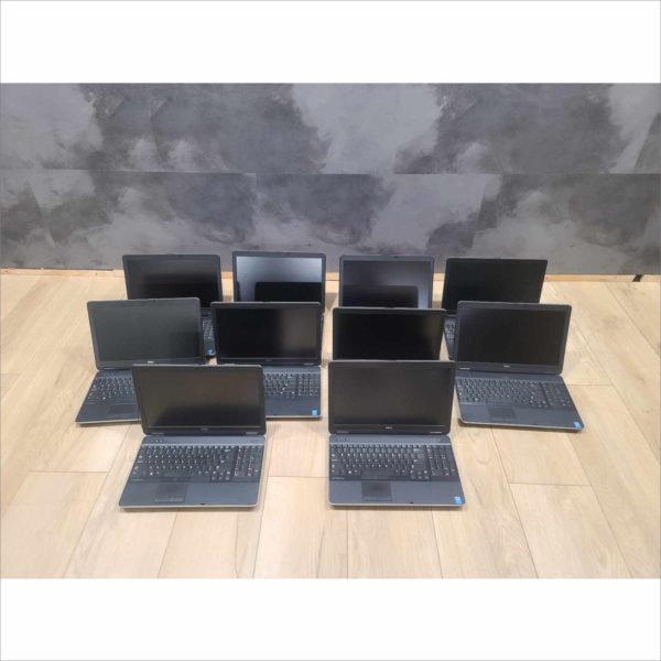 lot of 10x Dell Latitude E6540 i7-4610M CPU 3.00GHz 8GB RAM Business Laptop No HDD- Auction 7