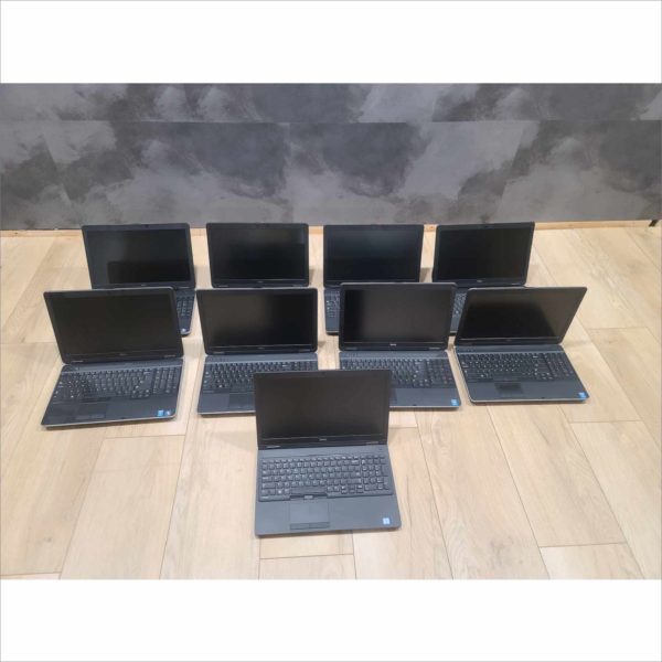 lot of 9x Dell Latitude E6540, E5580 i7-4610M CPU 3.00GHz 8GB RAM Business Laptop No HDD- Auction 8