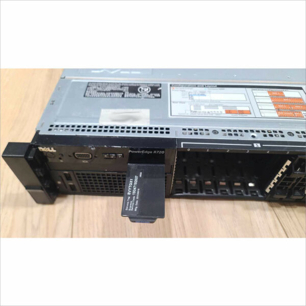 DELL POWEREDGE R720 2.5" 16-BAY 2x XEON E5-2630 2.30 32GB DDR3 PERC H710