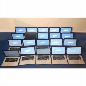 lot of 20x Chromebook 14 G4 T4M32UT 2.16GHz Intel Celeron N2840 4GB RAM 16GB Storage - auction 1