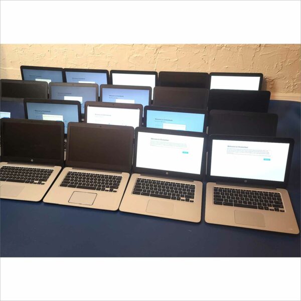 lot 20x Chromebook 14 G4 T4M32UT 2.16GHz Intel Celeron N2840 4GB RAM 16GB SSD A3