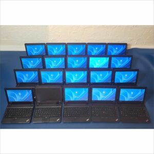 lot 20x lenovo thinkpad X140e 1.5GHz AMD A4-5000 6GB RAM 500 GB HDD Windows 11