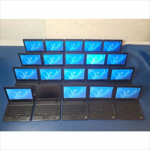 lot 20x lenovo thinkpad X140e 1.5GHz AMD A4-5000 6GB RAM 500 GB HDD Windows 11