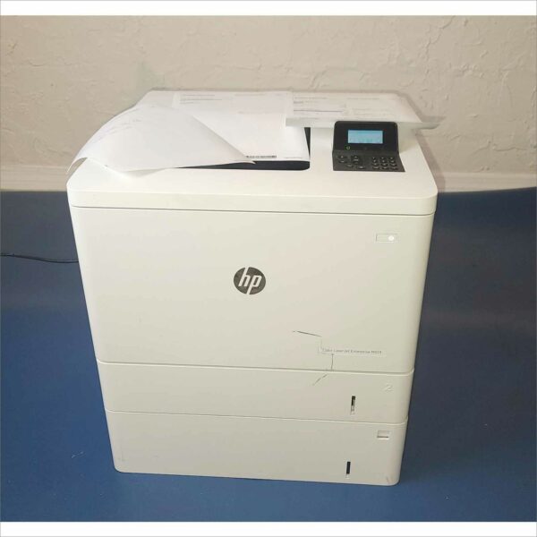 HP Color LaserJet Enterprise M553 Printer B5L25A W/ Toners 80% Fuser kit Grade A