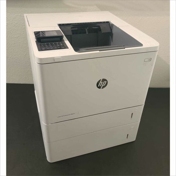 HP LaserJet M609 Printer K0Q21A W/ Toners 6% Maintenance kit 2%