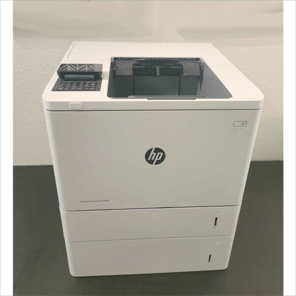 HP LaserJet M609 Printer K0Q21A W/ Toners 6% Maintenance kit 2%