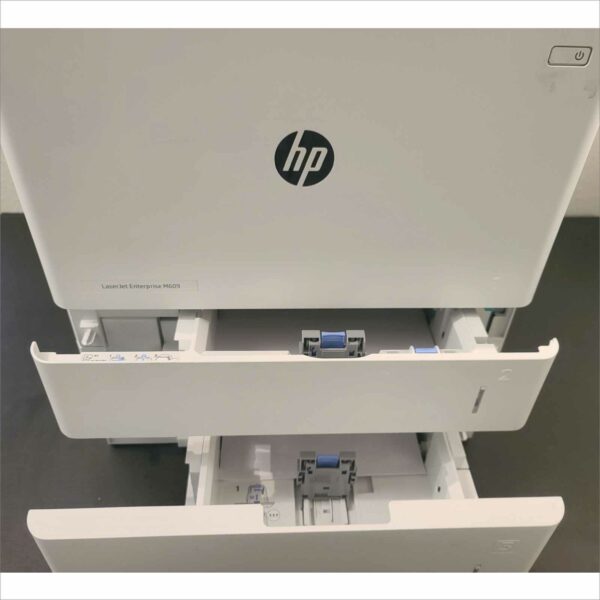 HP LaserJet M609 Printer K0Q21A W/ Toners 6% Maintenance kit 2%
