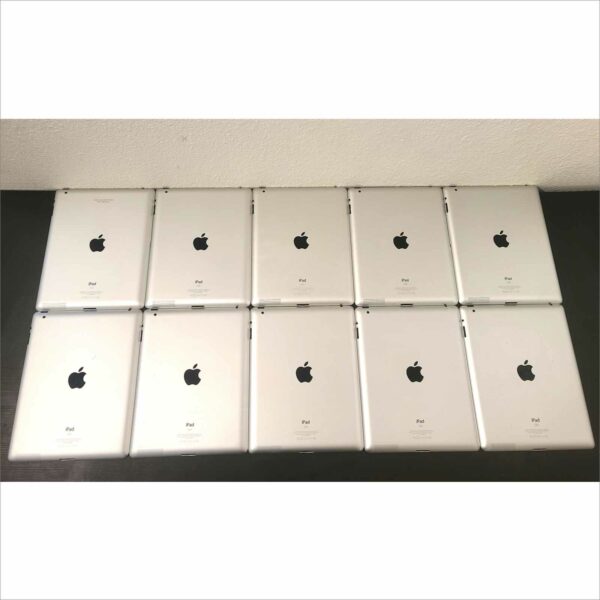 Lot of 10x APPLE MC769LL/A Apple iPad 2 (A1395) , Black, 16GB Storage With Otter Cover