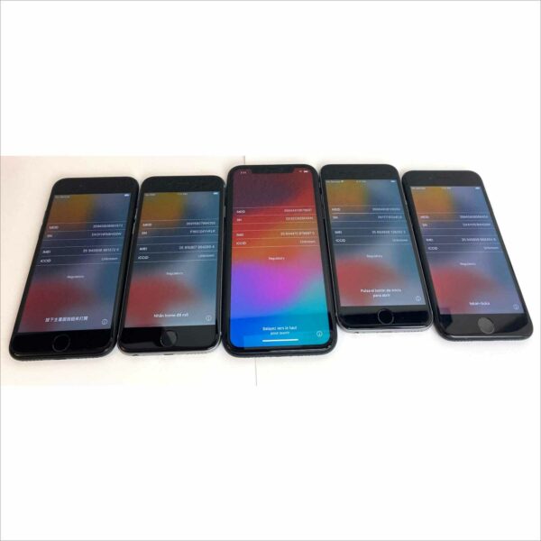 Lot 5x iPhone 1x XR(iPhone 11), 2x 6s, 2x 7 iCloud Locked Clean ESN GSM Unlocked