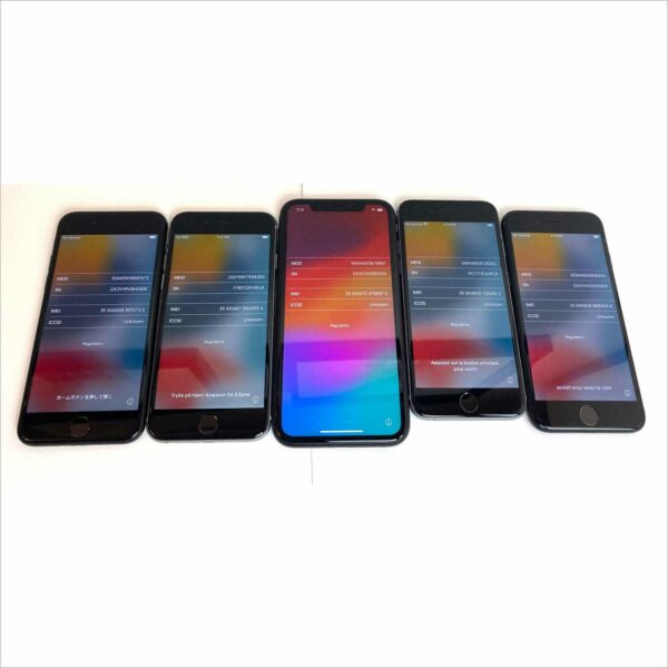 Lot 5x iPhone 1x XR(iPhone 11), 2x 6s, 2x 7 iCloud Locked Clean ESN GSM Unlocked