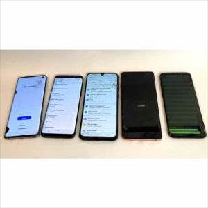 lot of 5x Samsung galaxy S10, S10 Plus, S8, A50 for Parts or repair