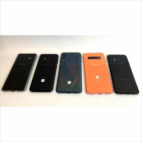 lot of 5x Samsung galaxy S10, S10 Plus, S8, A50 for Parts or repair