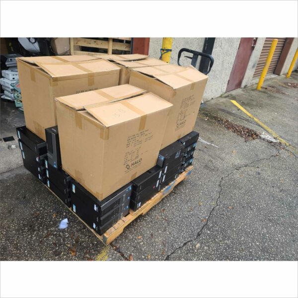 Lot 50x Dell 7010 SFF Desktops w/ E2014H 20" LCD Monitors - Grade B w/ Cables