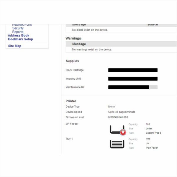 Lexmark MS521DN Laser Monochrome Printer 46PPM - PGC 34K