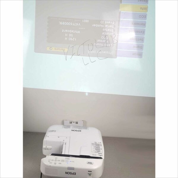 Epson BrightLink Pro 1430Wi 3300 Lumens WXGA Ultra Short Throw Projector - 1290H