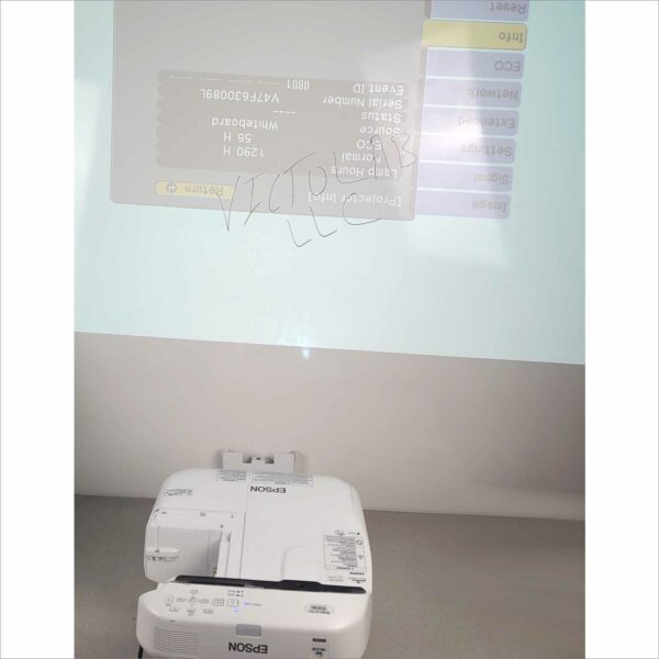 Epson BrightLink Pro 1430Wi 3300 Lumens WXGA Ultra Short Throw Projector - 1290H